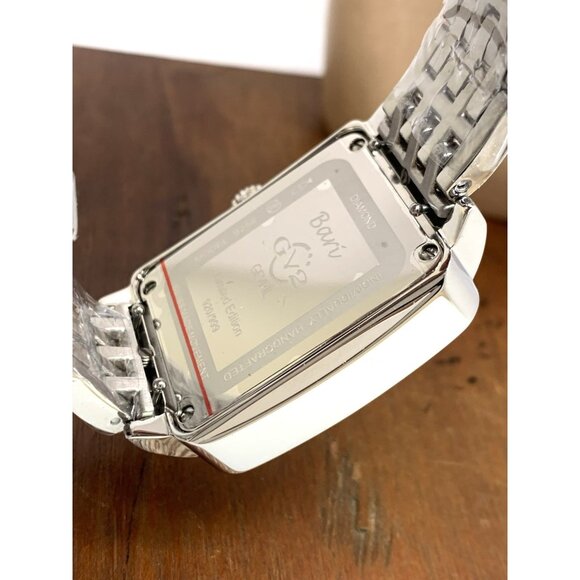 GV2 by Gevril Women's Watch 9258B Swiss Quartz Mother of Pearl Dial Silver Steel - Picture 6 of 13